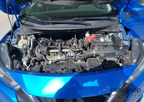 2021 Nissan Versa Sv Xtronic Cvt из США, поврежденный, VIN 3N1CN8EVXML824651